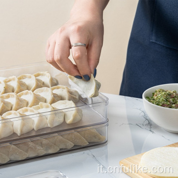 Scatola di stoccaggio La cucina può essere sovrapposta con il coperchio